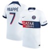 Camiseta de fútbol Paris Saint-Germain Mbappé 7 Segunda Equipación 23-24 - Hombre